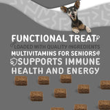 WAGGEDY - waggedy Daily Essentials Senior Soft Chews with Glucosamine 60 Masticables - The Red Vitamin MX - Multivitamínicos Para Perros - {{ shop.shopifyCountryName }}