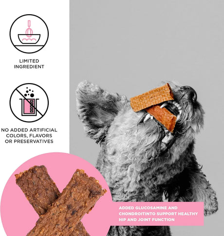 BIXBI - BIXBI Hip & Joint Support Salmon Jerky Dog Treats 113Gr. - The Red Vitamin MX - Cuidado De Cadera Y Articulaciones Para Perros - {{ shop.shopifyCountryName }}