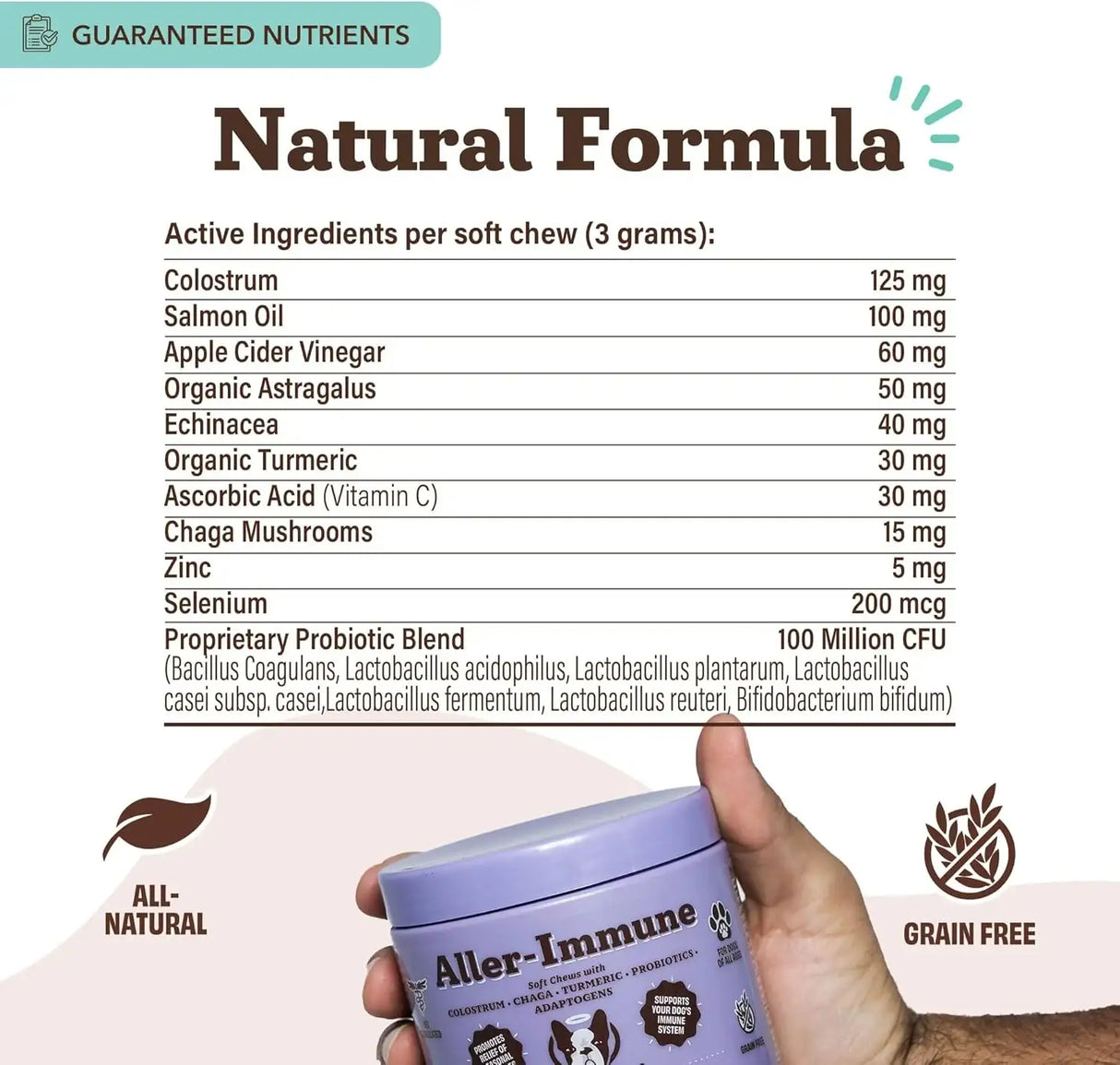 NATURAL DOG - Natural Dog Company Aller-Immune Chews 90 Masticables - The Red Vitamin MX - Remedios Para La Picazón De Perros - {{ shop.shopifyCountryName }}