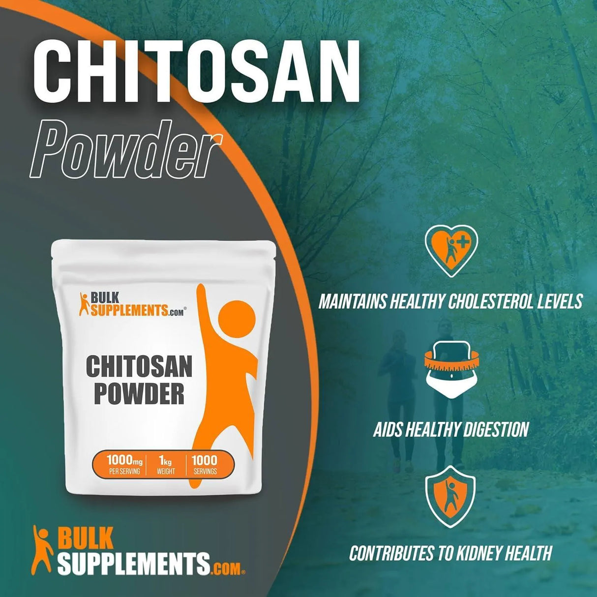 BULK SUPPLEMENTS - Bulk Supplements Chitosan Powder 1 Kg. - The Red Vitamin MX - Suplementos Alimenticios - {{ shop.shopifyCountryName }}