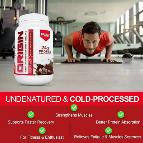 PURE LABEL NUTRITION - Pure Label Nutrition Grass Fed Whey Protein Isolate Chocolate 2 Lbs. - The Red Vitamin MX - Suplementos Alimenticios - {{ shop.shopifyCountryName }}
