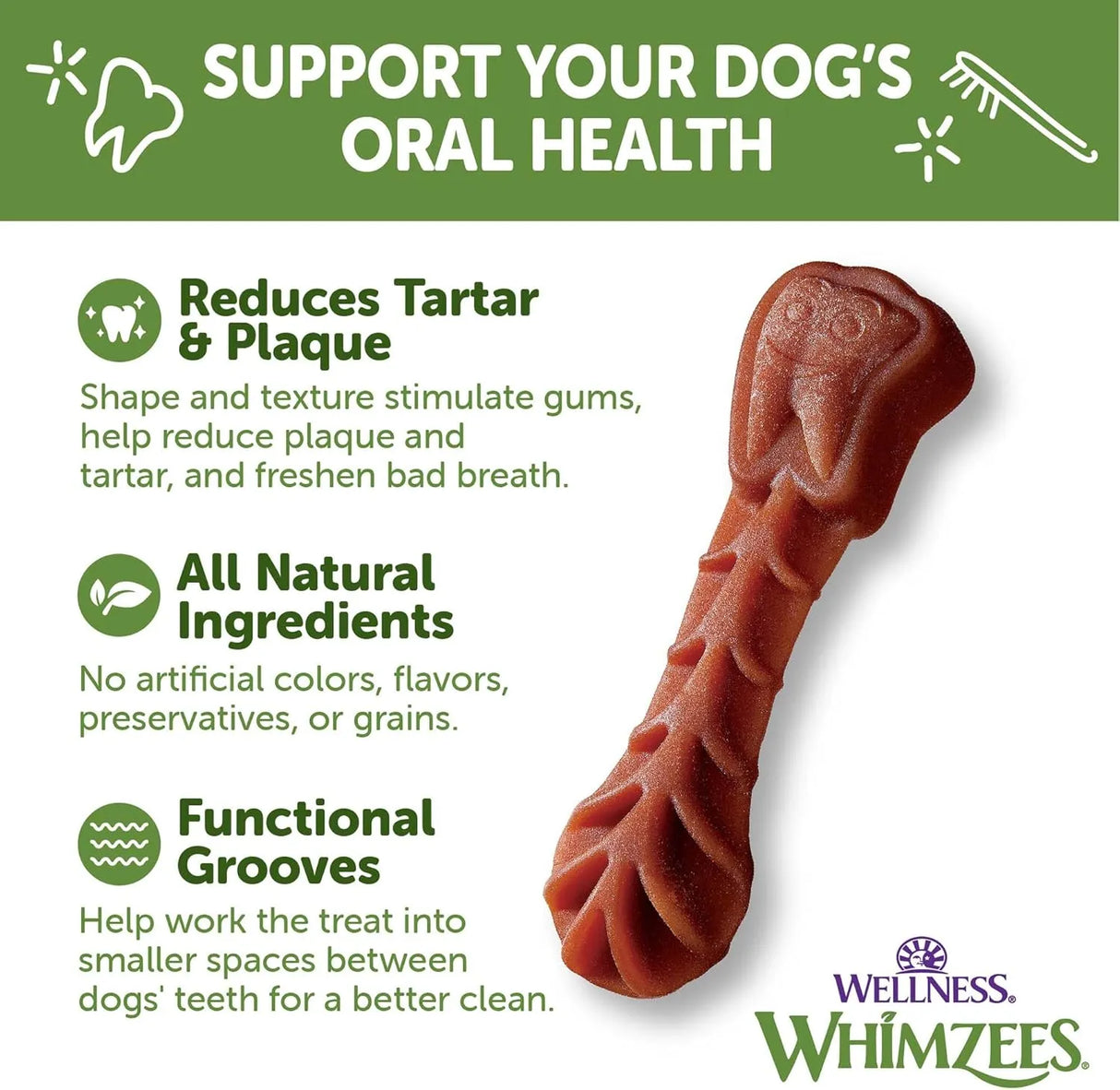 WELLNESS WHIMZEES - Wellness WHIMZEES Value Box Dog Dental Treats Small Size Dogs 89 Piezas - The Red Vitamin MX - Cuidado Dental Para Perros - {{ shop.shopifyCountryName }}