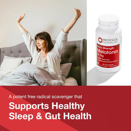 PROTOCOL FOR LIFE BALANCE - Protocol Melatonin 10Mg. 100 Capsulas - The Red Vitamin MX - Suplementos Alimenticios - {{ shop.shopifyCountryName }}