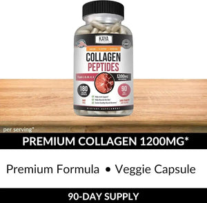 KAYA NATURALS - Kaya Naturals Multi Collagen Peptides Complex 180 Capsulas - The Red Vitamin MX - Suplementos Alimenticios - {{ shop.shopifyCountryName }}