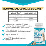 WANDERFOUND PETS - Wanderfound Pets 10-in-1 Dog Multivitamin 60 Tabletas Masticables - The Red Vitamin MX - Multivitamínicos Para Perros - {{ shop.shopifyCountryName }}