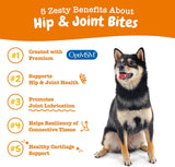 Zesty Paws Hip and Joint for Dogs Bacon 90 Masticables