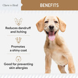 CHEW + HEAL - Chew + Heal Labs Omega Treats for Skin and Coat Peanut Butter Flavor 180 Masticables - The Red Vitamin MX - Aceite De Pescado Para Perros - {{ shop.shopifyCountryName }}