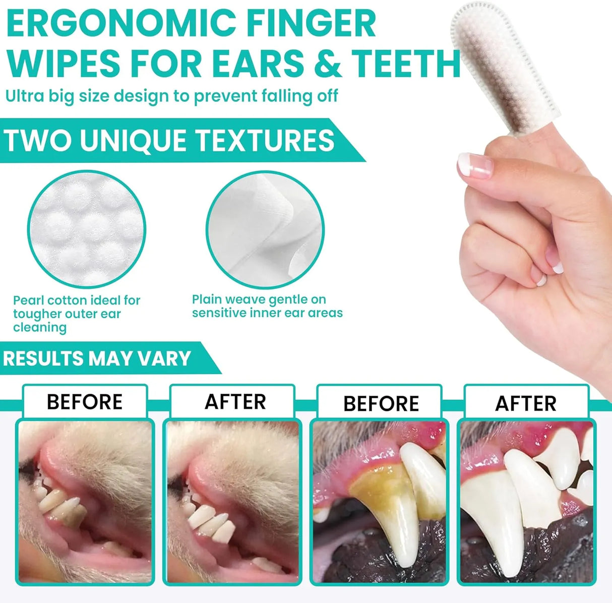 ALL 4 PETS - All 4 Pets Dog Dental Wipes 60 Toallitas - The Red Vitamin MX - Cuidado Dental Para Perros - {{ shop.shopifyCountryName }}