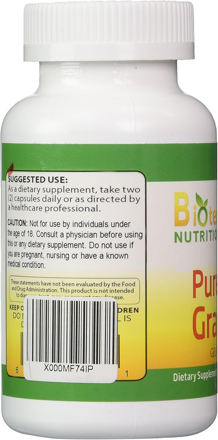 Biotech Nutritions Pure Graviola 1300Mg. 120 Capsulas