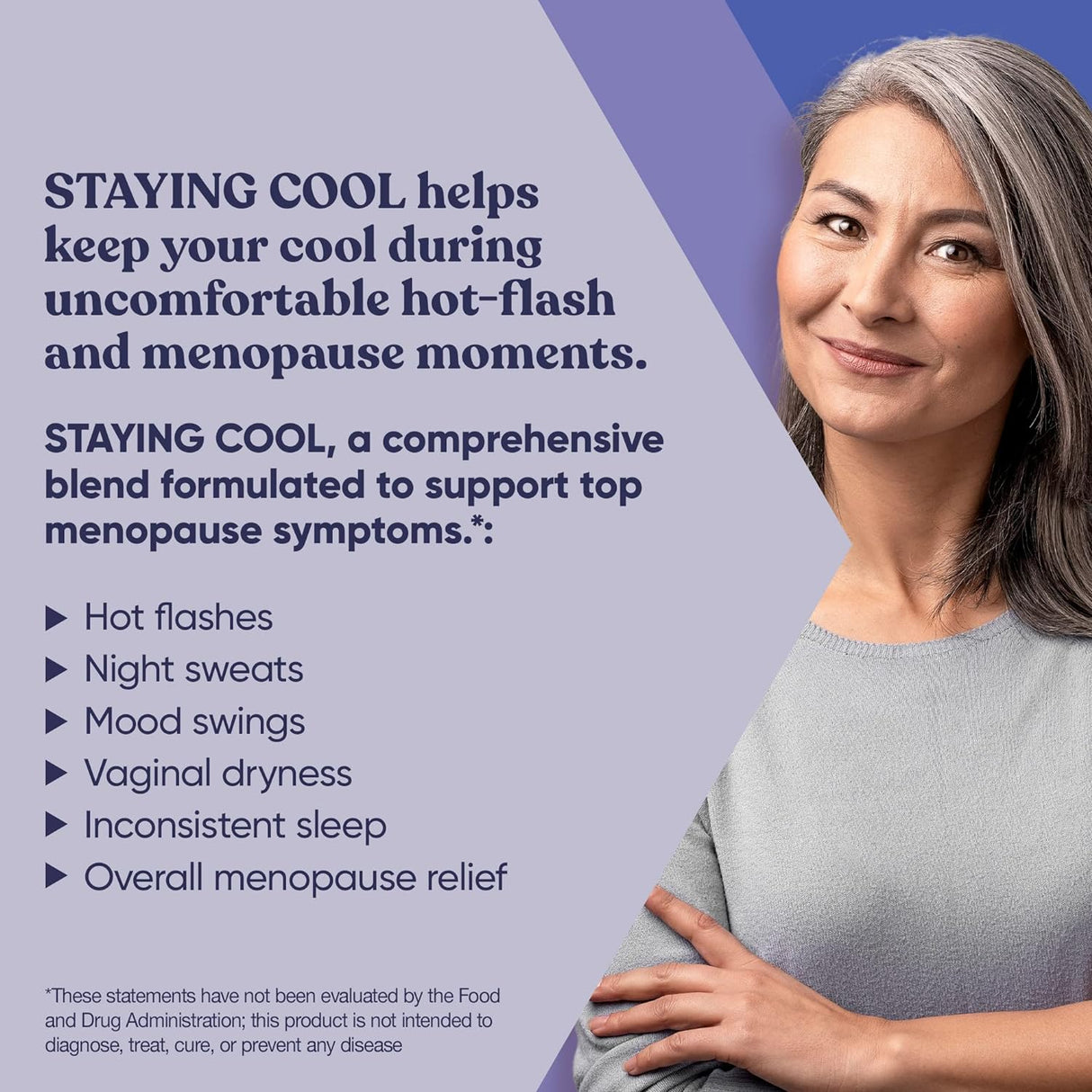 Eu Natural Staying Cool Menopause Supplements for Women 60 Capsulas Blandas