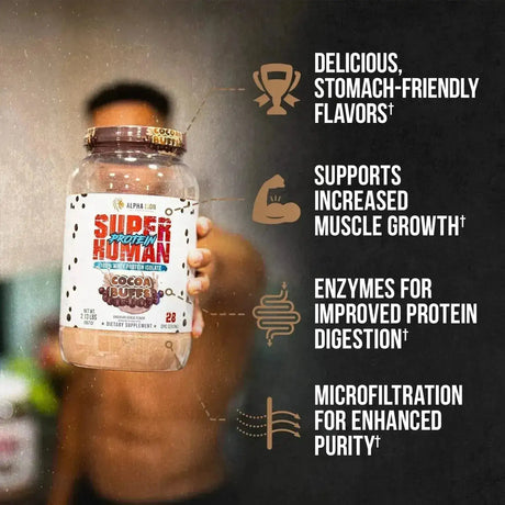 ALPHA LION - ALPHA LION Superhuman Whey Protein Powder Cocoa Buffs 28 Servicios - The Red Vitamin MX - Suplementos Alimenticios - {{ shop.shopifyCountryName }}