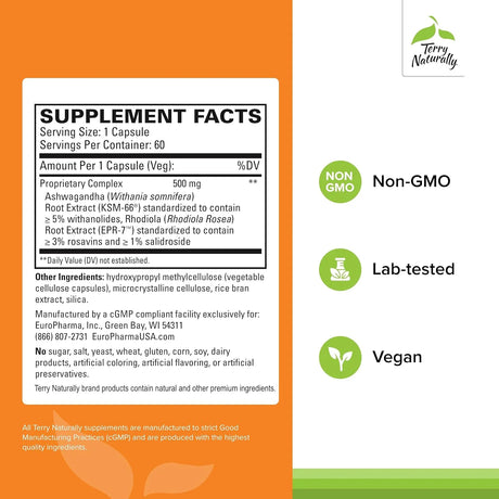 TERRY NATURALLY - Terry Naturally Adaptra 60 Capsulas - The Red Vitamin MX - Suplementos Alimenticios - {{ shop.shopifyCountryName }}