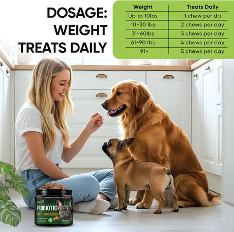 PAWIOUS - Pawious Probiotics for Dogs 120 Masticables - The Red Vitamin MX - Probióticos Para Perros - {{ shop.shopifyCountryName }}