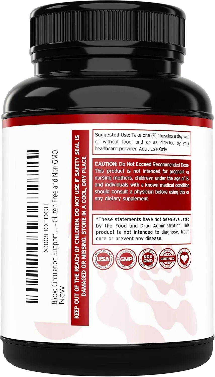 DORADO NUTRITION - DORADO NUTRITION Blood Circulation 150 Capsulas - The Red Vitamin MX - Suplementos Alimenticios - {{ shop.shopifyCountryName }}