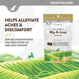 NaturVet Senior Wellness Hip & Joint Advanced Plus Omegas 120 Masticables