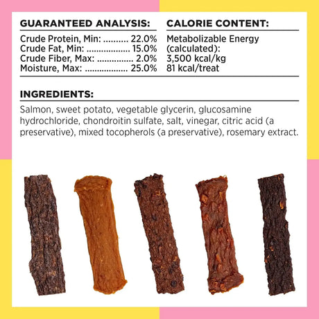 BIXBI - BIXBI Hip & Joint Support Salmon Jerky Dog Treats 113Gr. - The Red Vitamin MX - Cuidado De Cadera Y Articulaciones Para Perros - {{ shop.shopifyCountryName }}