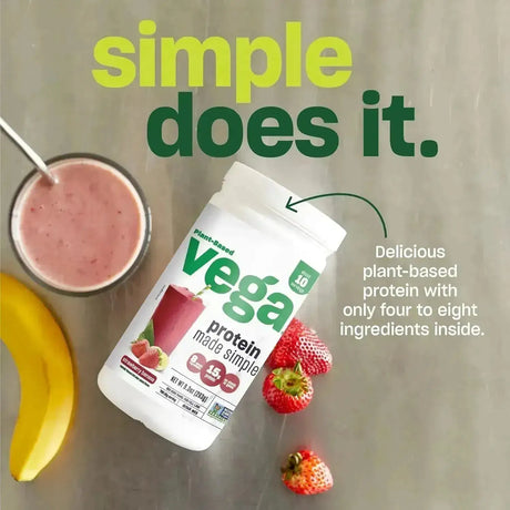 VEGA - Vega Protein Made Simple Protein Powder Vanilla 1 Kg. - The Red Vitamin MX - Suplementos Alimenticios - {{ shop.shopifyCountryName }}