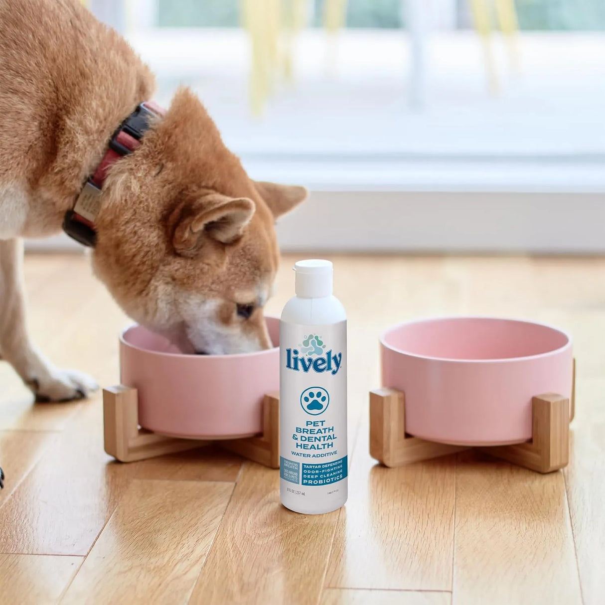LIVELY - Lively Pet Breath & Dental Health Water Additive 237Ml. - The Red Vitamin MX - Cuidado Dental Para Perros - {{ shop.shopifyCountryName }}