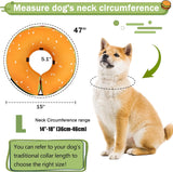 Cneo Recovery Donut Collar HAMBURGER LARGE