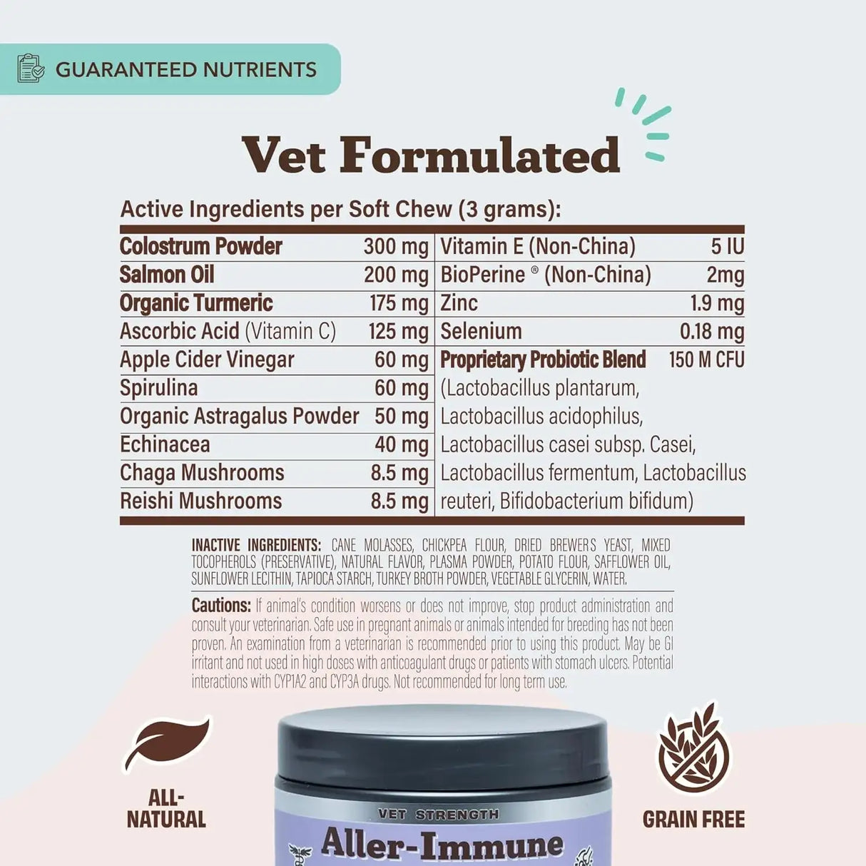 NATURAL DOG - Natural Dog Company Vet Strength Aller Immune Chews 90 Masticables - The Red Vitamin MX - Remedios Para La Picazón De Perros - {{ shop.shopifyCountryName }}