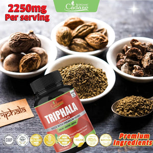 ORGANIC CADANE - Organic Cadane Triphala 120 Capsulas - The Red Vitamin MX - Suplementos Alimenticios - {{ shop.shopifyCountryName }}