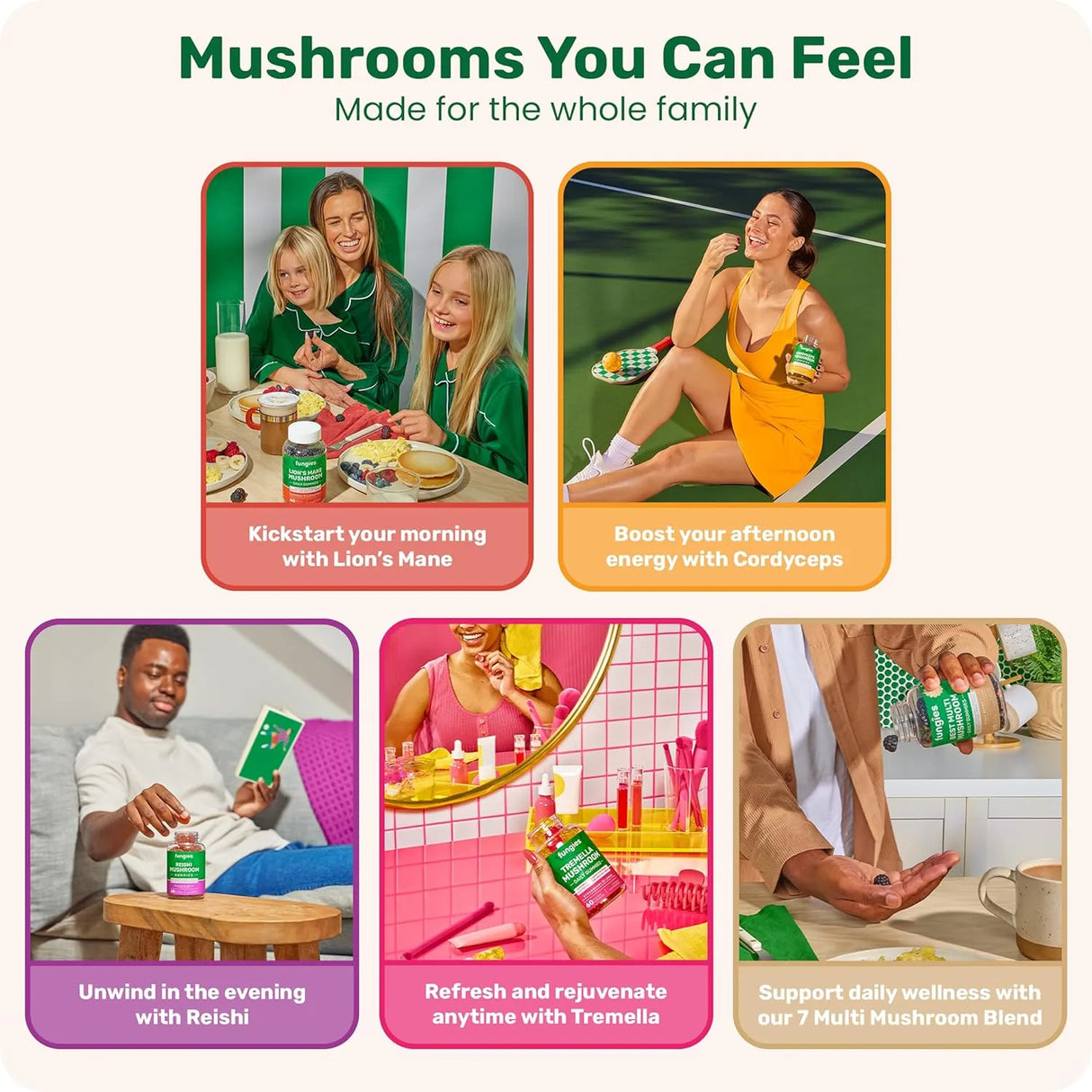 FUNGIES - Fungies Multi Mushroom Gummies 60 Gomitas - The Red Vitamin MX - Suplementos Alimenticios - {{ shop.shopifyCountryName }}