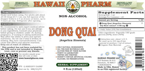 HAWAIIPHARM - Hawaii Pharm Dong Quai Alcohol-Free Liquid Extract 4 Fl.Oz. - The Red Vitamin MX - Suplementos Alimenticios - {{ shop.shopifyCountryName }}