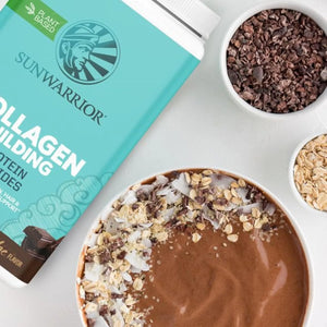 SUNWARRIOR - Sunwarrior Vegan Collagen Protein Powder Plant-Based Chocolate 1 Kg. - The Red Vitamin MX - Suplementos Alimenticios - {{ shop.shopifyCountryName }}