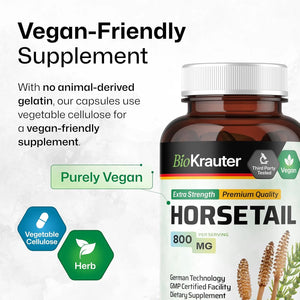 BIOKRAUTER - BIO KRAUTER Horsetail Herb 800Mg. 100 Capsulas - The Red Vitamin MX - Suplementos Alimenticios - {{ shop.shopifyCountryName }}