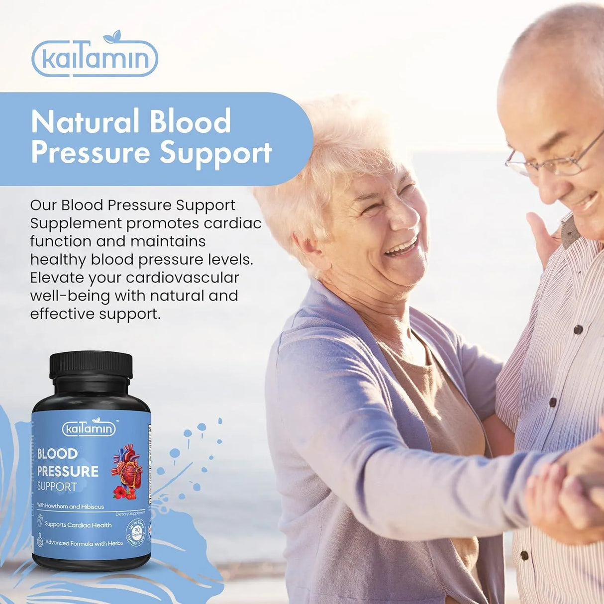 KAITAMIN - Kaitamin Blood Pressure Support 90 Capsulas - The Red Vitamin MX - Suplementos Alimenticios - {{ shop.shopifyCountryName }}