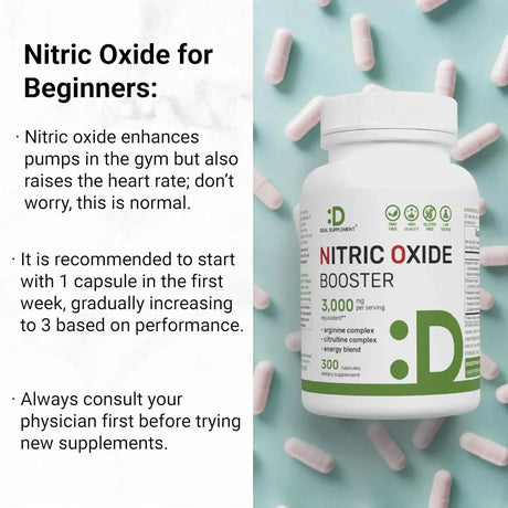 DEAL SUPPLEMENT - Deal Supplement Nitric Oxide Booster 3,000Mg. 300 Capsulas - The Red Vitamin MX - Suplementos Alimenticios - {{ shop.shopifyCountryName }}
