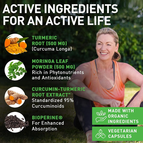 PIUS NATURE - PIUS NATURE Turmeric Moringa 120 Capsulas - The Red Vitamin MX - Suplementos Alimenticios - {{ shop.shopifyCountryName }}