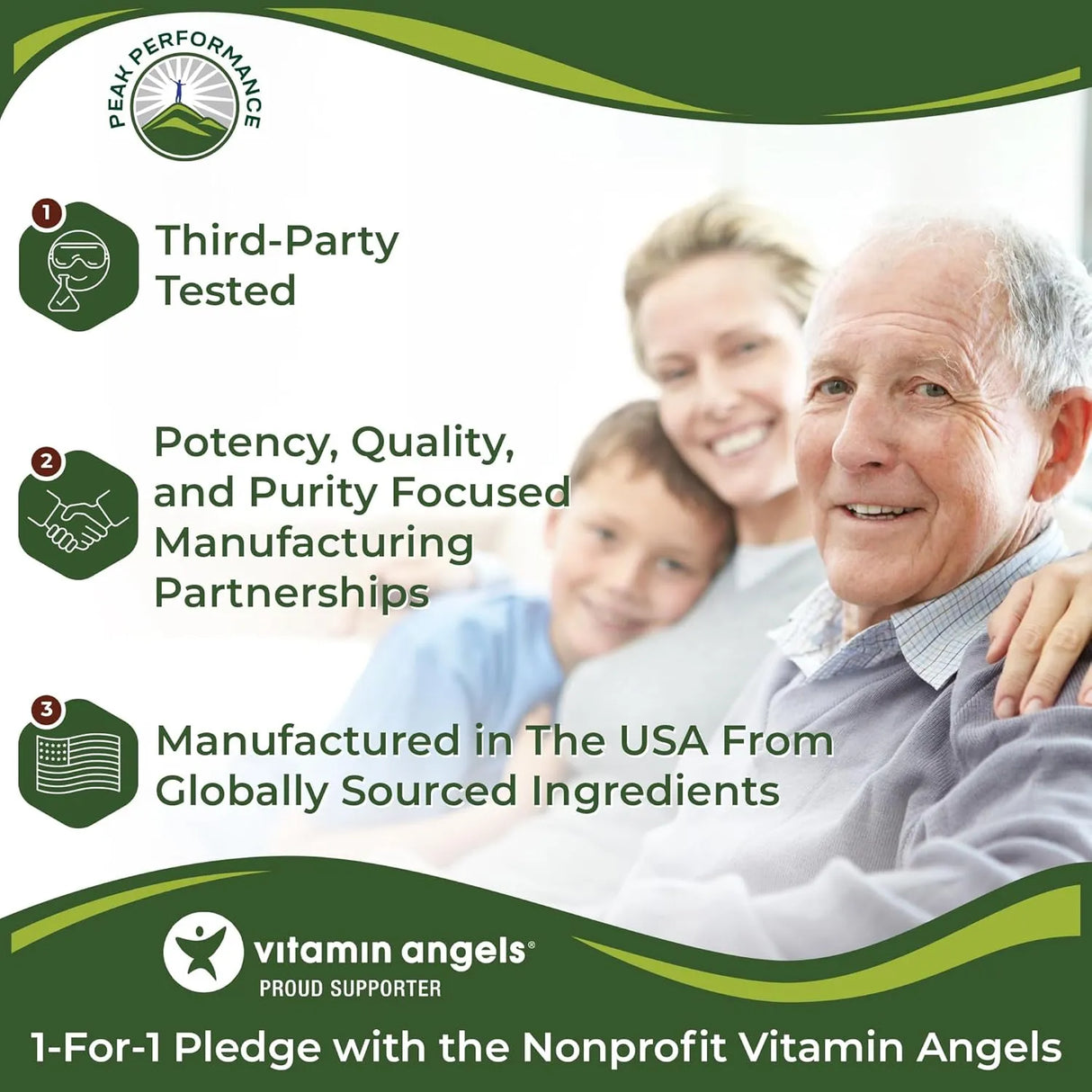 PEAK PERFORMANCE - Peak Performance Unsweetened Organic Greens Superfood Powder 300Gr. - The Red Vitamin MX - Suplementos Alimenticios - {{ shop.shopifyCountryName }}