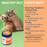 Under The Weather Scoot Stop Chews for Dogs 60 Masticables