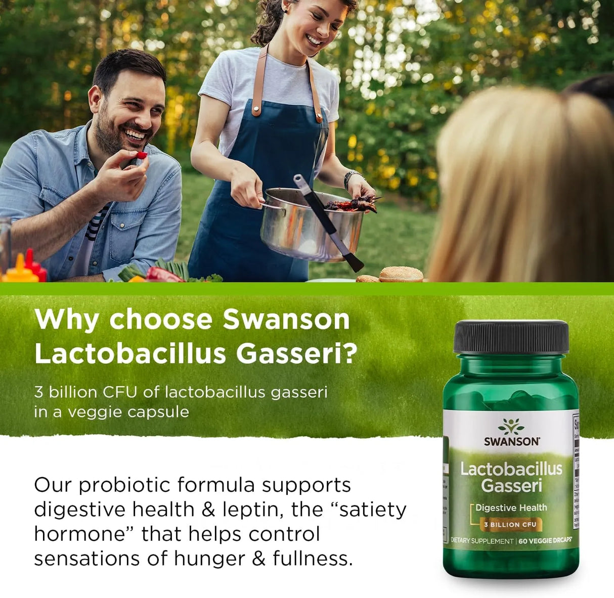 SWANSON - Swanson Lactobacillus Gasseri 60 Capsulas 2 Pack - The Red Vitamin MX - Suplementos Alimenticios - {{ shop.shopifyCountryName }}