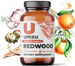 UMZU - UMZU Redwood Supports Nitric Oxide & Healthy Blood Flow 180 Capsulas - The Red Vitamin MX - Suplementos Alimenticios - {{ shop.shopifyCountryName }}