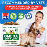BARK&SPARK - BARK&SPARK Omega 3 for Dogs Alaskan Salmon Flavor 180 Masticables - The Red Vitamin MX - Aceite De Pescado Para Perros - {{ shop.shopifyCountryName }}