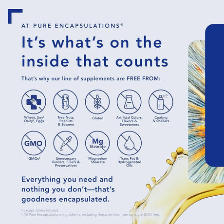 PURE ENCAPSULATIONS - Pure Encapsulations Folic Acid 60 Capsulas - The Red Vitamin MX - Suplementos Alimenticios - {{ shop.shopifyCountryName }}