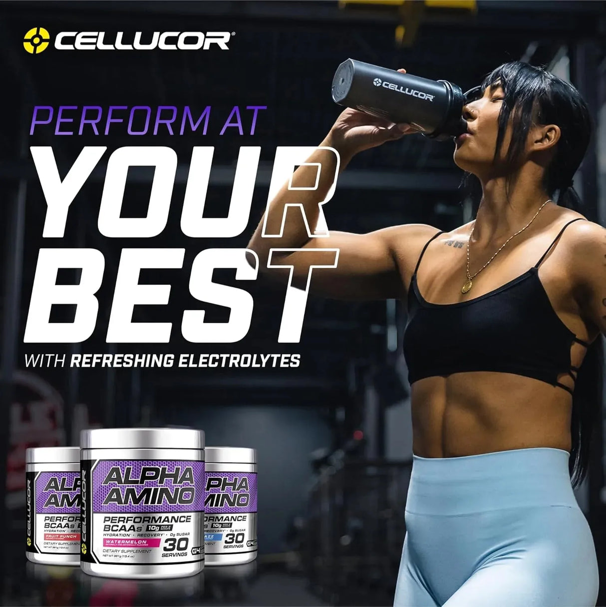 CELLUCOR - Cellucor Alpha Amino EAA & BCAA Powder 30 Servicios Fruit Punch 381Gr. - The Red Vitamin MX - Suplementos Alimenticios - {{ shop.shopifyCountryName }}