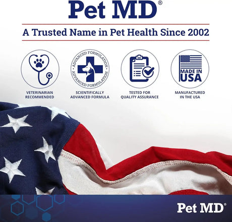 PET MD - Pet MD Lawn Aid Chews No More Yellow Spots 120 Masticables - The Red Vitamin MX - Salud De Tracto Urinario Para Perros - {{ shop.shopifyCountryName }}