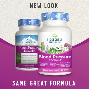 RIDGECREST HERBALS - RidgeCrest Herbals Blood Pressure Herbal Formula 120 Capsulas - The Red Vitamin MX - Suplementos Alimenticios - {{ shop.shopifyCountryName }}