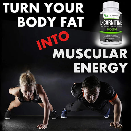 DR. MARTIN'S NUTRITION - DR. MARTIN'S NUTRITION Extra Strength L-Carnitine 200 Capsulas - The Red Vitamin MX - Suplementos Alimenticios - {{ shop.shopifyCountryName }}