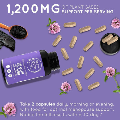 HAPPY HEALTHY HIPPIE - Happy Healthy Hippie Menopause Support 60 Capsulas - The Red Vitamin MX - Suplementos Alimenticios - {{ shop.shopifyCountryName }}
