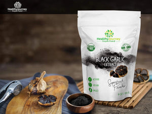 HEALTHYJOURNEY - HealthyJourney Black Garlic Extract Powder 170Gr. - The Red Vitamin MX - Suplementos Alimenticios - {{ shop.shopifyCountryName }}