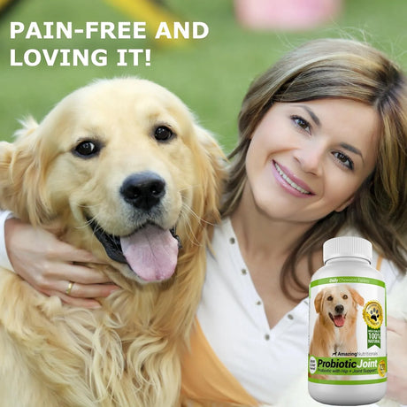AMAZING NUTRITIONALS - Amazing Nutritionals Probiotics for Dogs 120 Masticables - The Red Vitamin MX - Probióticos Para Perros - {{ shop.shopifyCountryName }}