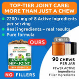 BARK&SPARK - Bark&Spark Senior Advanced Glucosamine Chondroitin for Dogs 120 Masticables - The Red Vitamin MX - Cuidado De Cadera Y Articulaciones Para Perros - {{ shop.shopifyCountryName }}