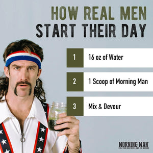 MORNING MAN - MORNING MAN Greens Powder Decaf 30 Servicios 360Gr. - The Red Vitamin MX - Suplementos Alimenticios - {{ shop.shopifyCountryName }}