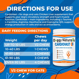 Doggy Naturals CardioVast Cardio Support and Cardio Strength Supplement for Dog 60 Masticables