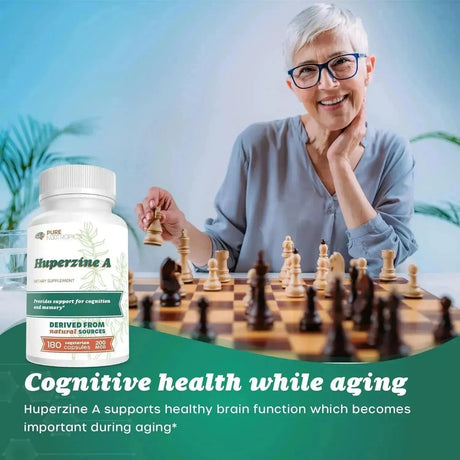 PURE NOOTROPICS - Pure Nootropics Huperzine A 200mcg 180 Capsulas - The Red Vitamin MX - Suplementos Alimenticios - {{ shop.shopifyCountryName }}