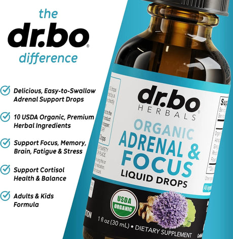 DR. BO - DR. BO Adrenal & Focus 1 Fl.Oz. - The Red Vitamin MX - Suplementos Alimenticios - {{ shop.shopifyCountryName }}